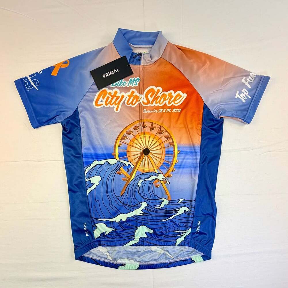 Primal City To Shore 2024 Unisex Sport Cut Raglan Jersey Size Small